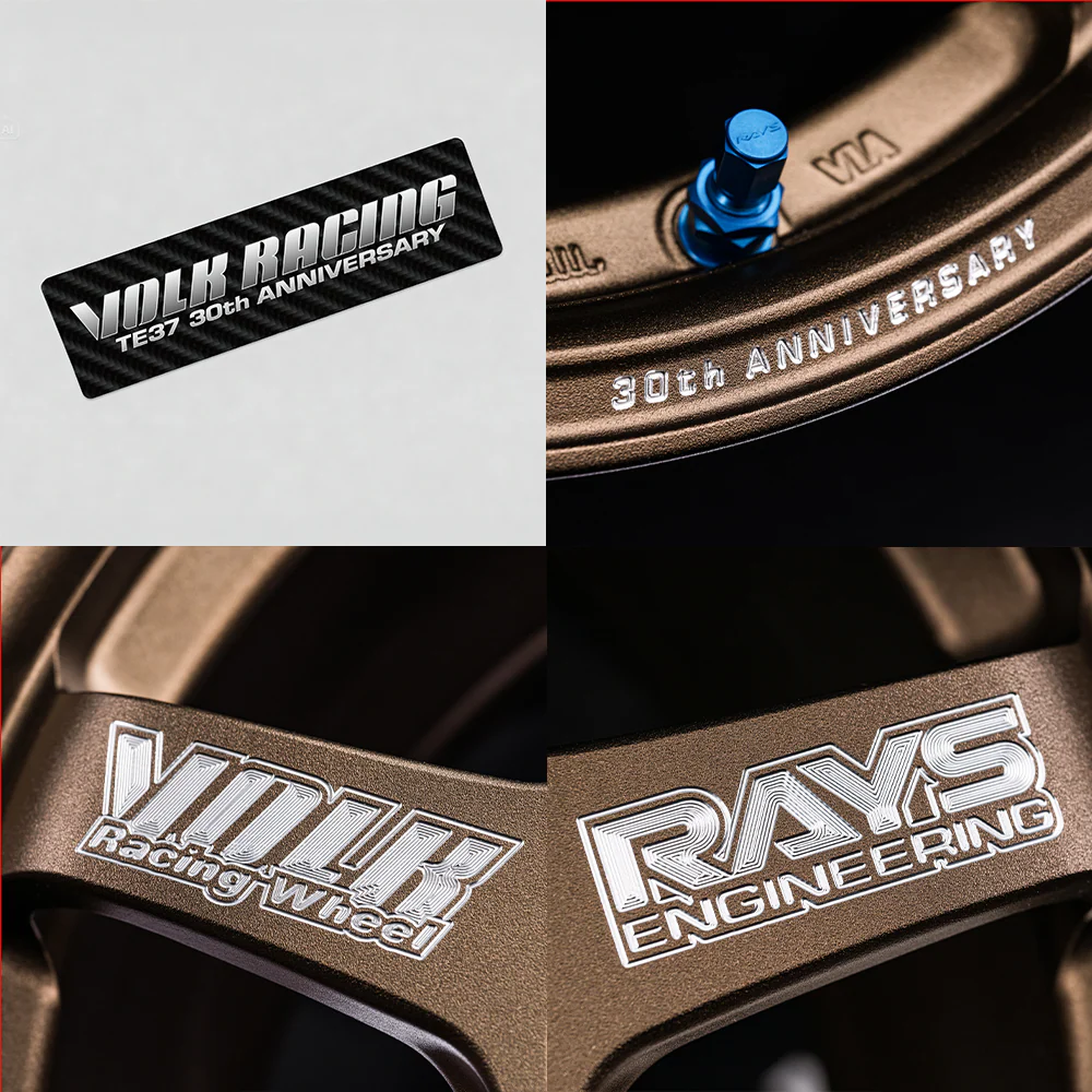 Volk Racing TE37 Sonic 30th Anniversary Machined 15" - Image 4